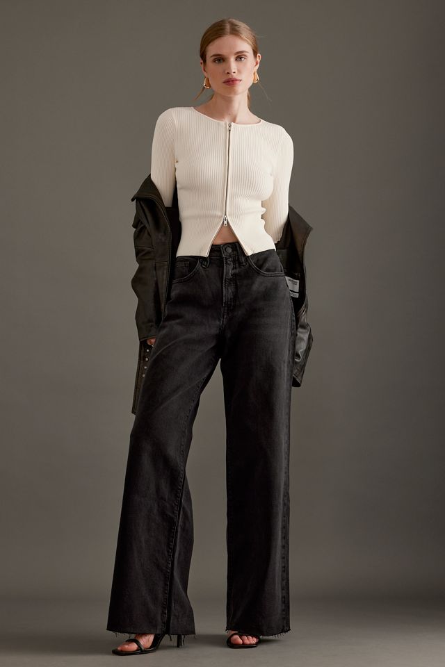 Good American Good Ease Mid-Rise Relaxed Jeans #2