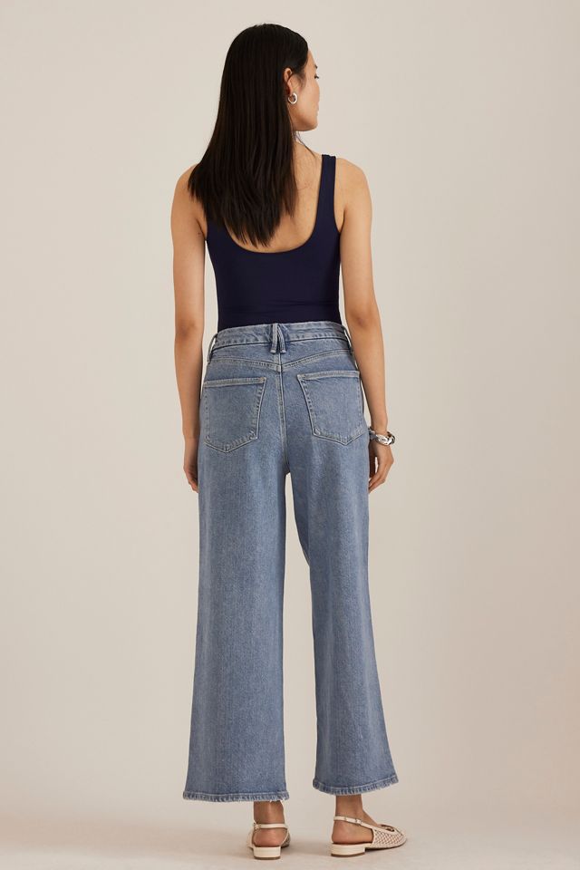 Good American Soft Tech Good Skate Weite Bein Jeans #1