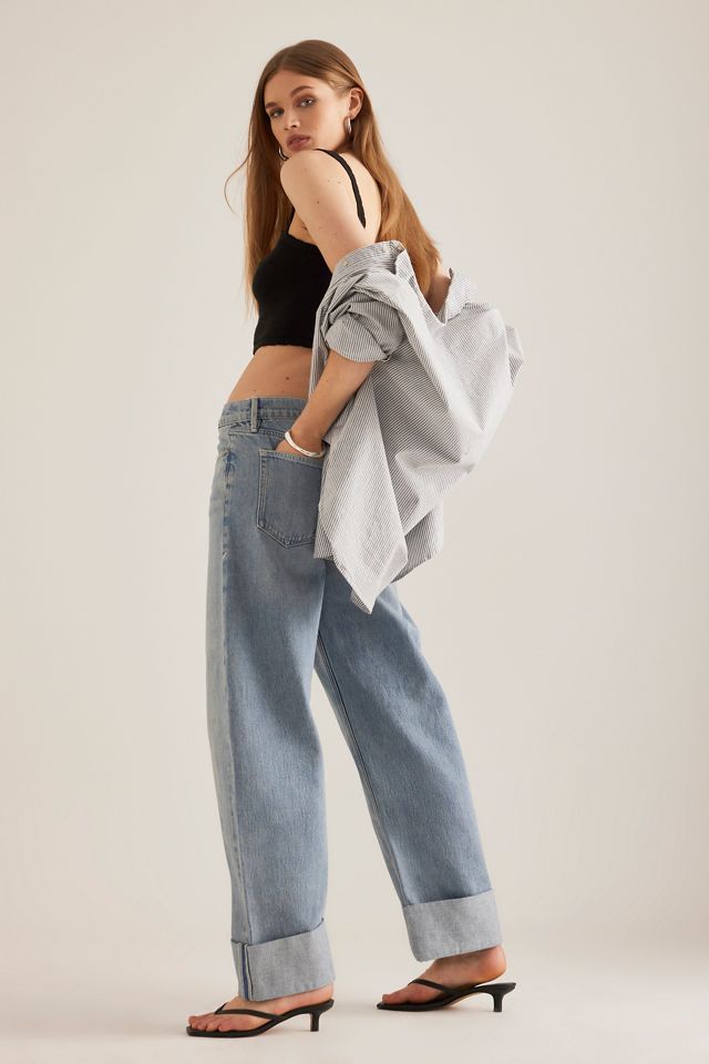 Good American Good Barrel Relaxed Jeans #2