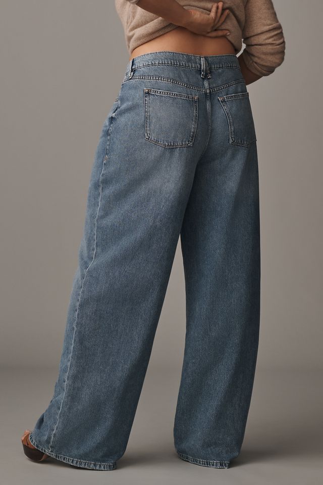 Good American Good Standard High-Rise Wide-Leg Jeans #8