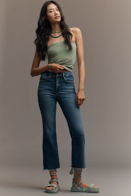 Good American Good Legs Crop Mini Boot Jeans