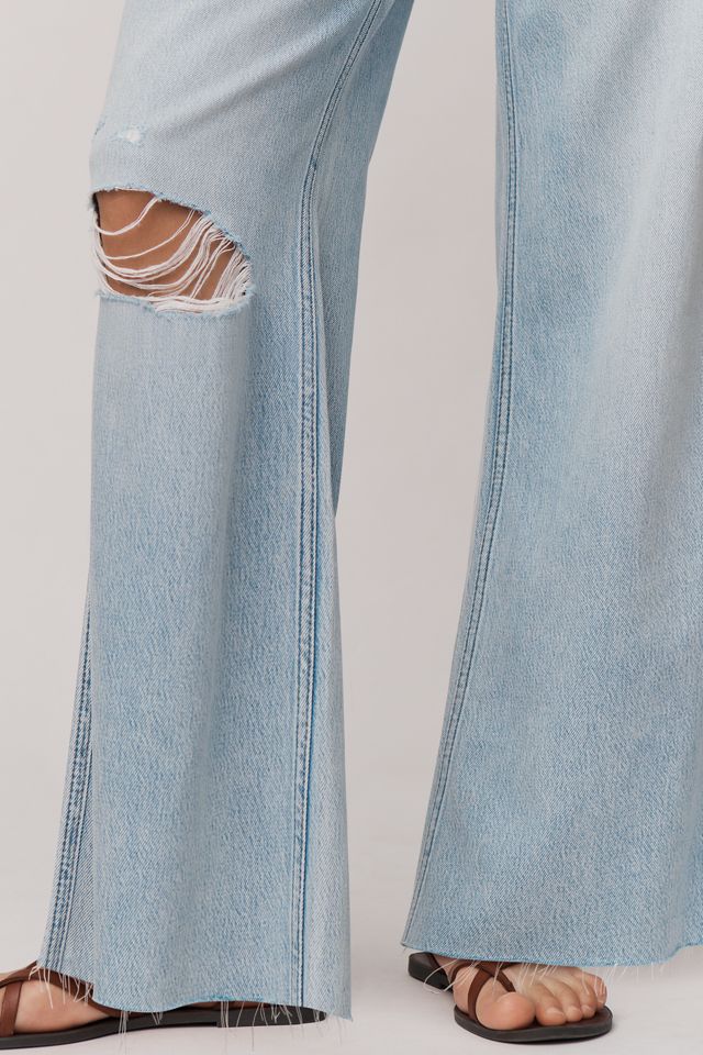 Good American Good Skate High-Rise Wide-Leg Jeans #3