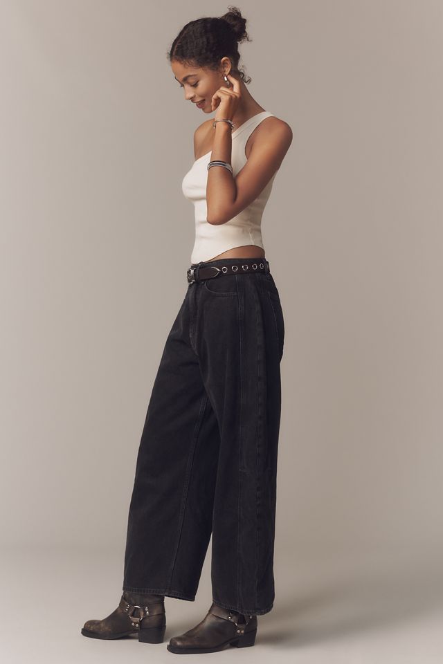 Good American Good Extreme High-Rise Barrel Jeans #2