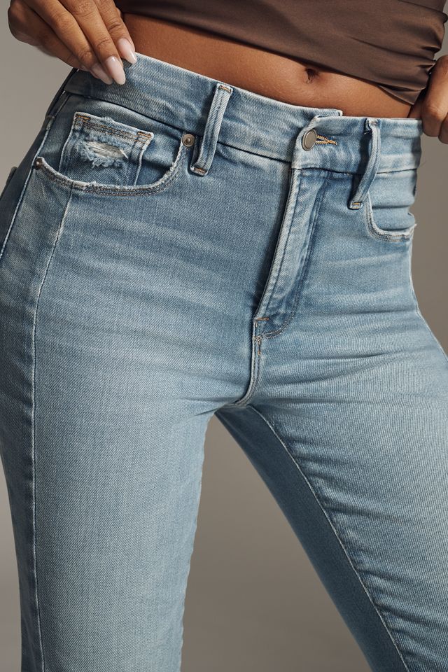 Good American Soft Tech Good Legs Mid-Rise Straight Jeans #2