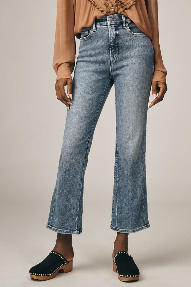 Good American Good Legs Crop Mid-Rise Mini Bootcut Jeans #2