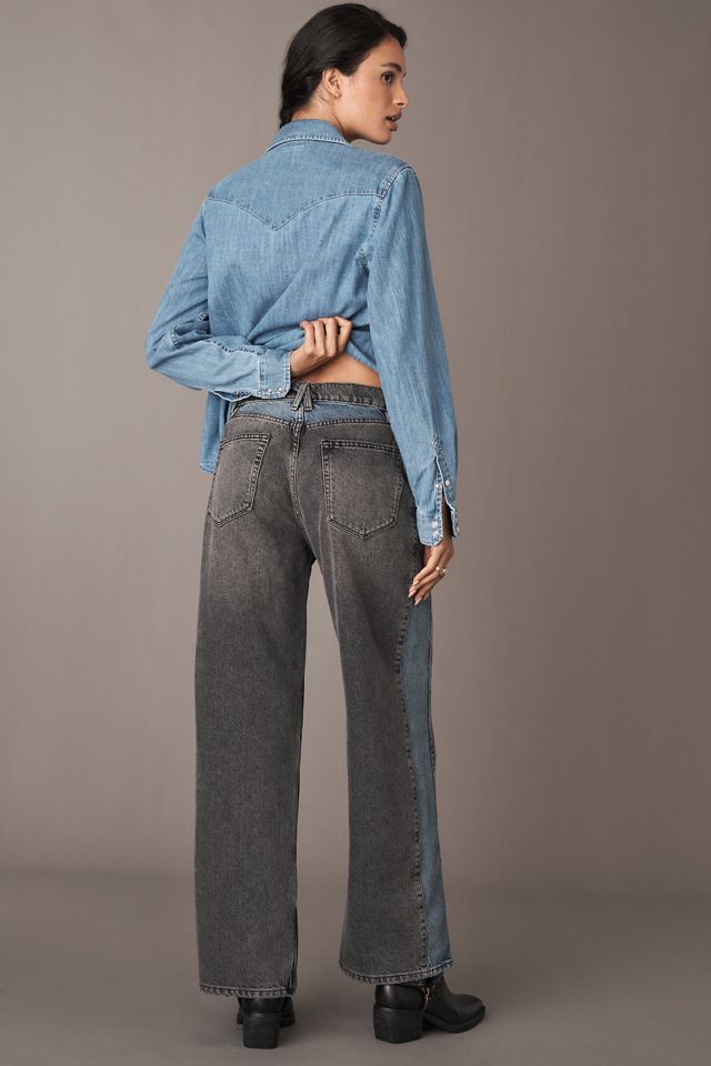 Good American Good Standard Low-Rise Baggy Jeans #3