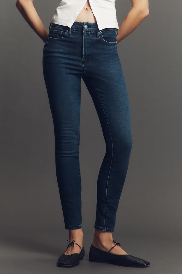 Good American Soft Tech Good Legs Mid-Rise Skinny Jeans #1