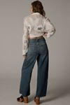 Good American High-Rise Crop Wide-Leg Jeans