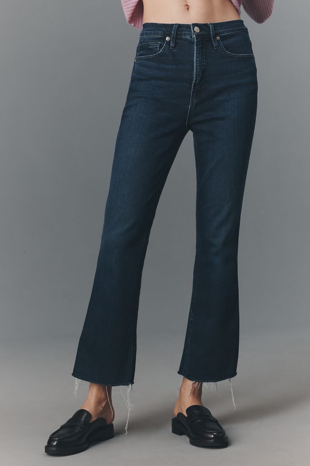 Good American Soft Tech Good Standard Kick-Flare Jeans #1