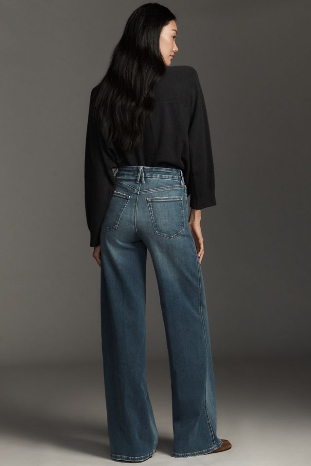 Good American Soft Tech Good Skate Wide-Leg Jeans #2