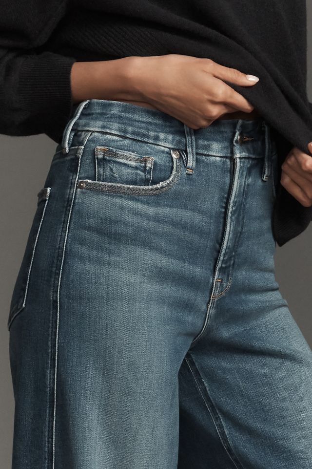 Good American Soft Tech Good Skate Wide-Leg Jeans #3