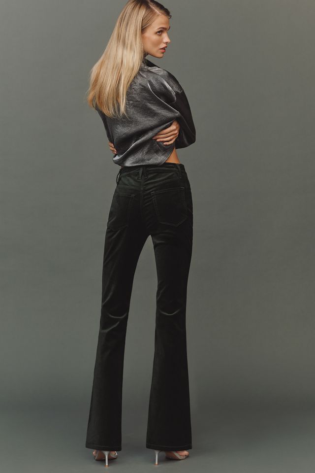 Good American Velvet Good High-Rise Kick-Flare Pant #2