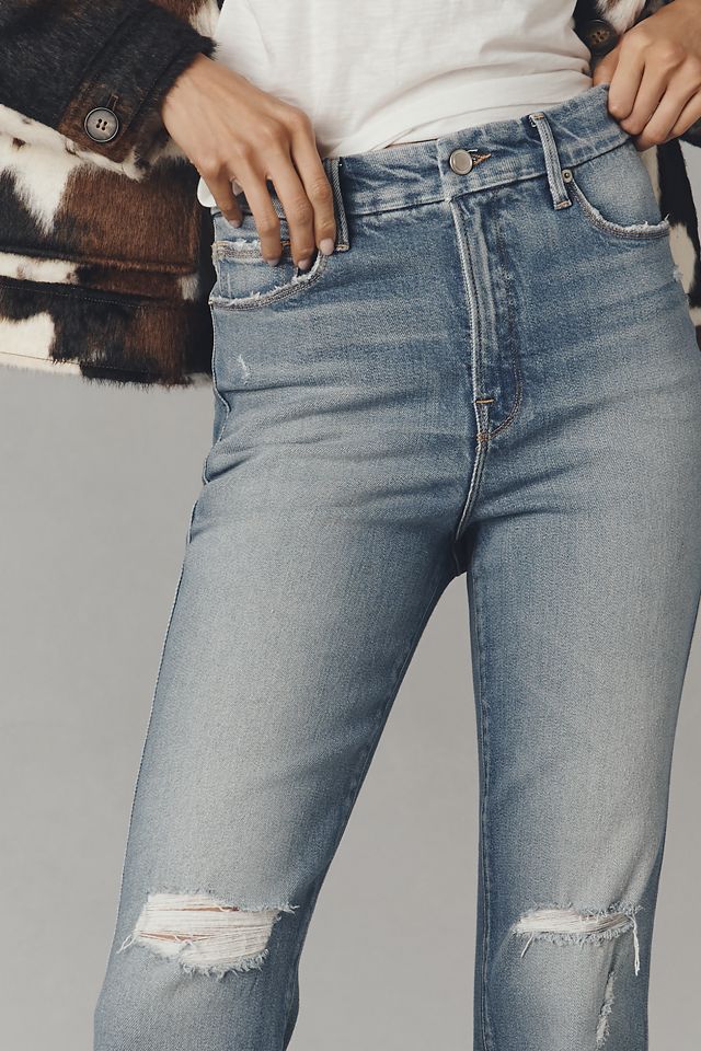 Good American Soft Tech Good Curve High-Rise Straight Jeans #4
