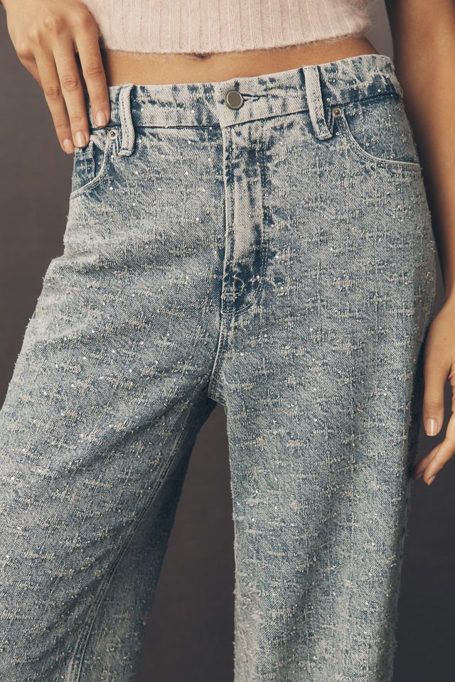 Good American Good Standard High-Rise Straight-Leg Jeans #1