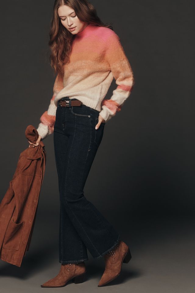 Good American Good Petite High-Rise Flare Jeans #2