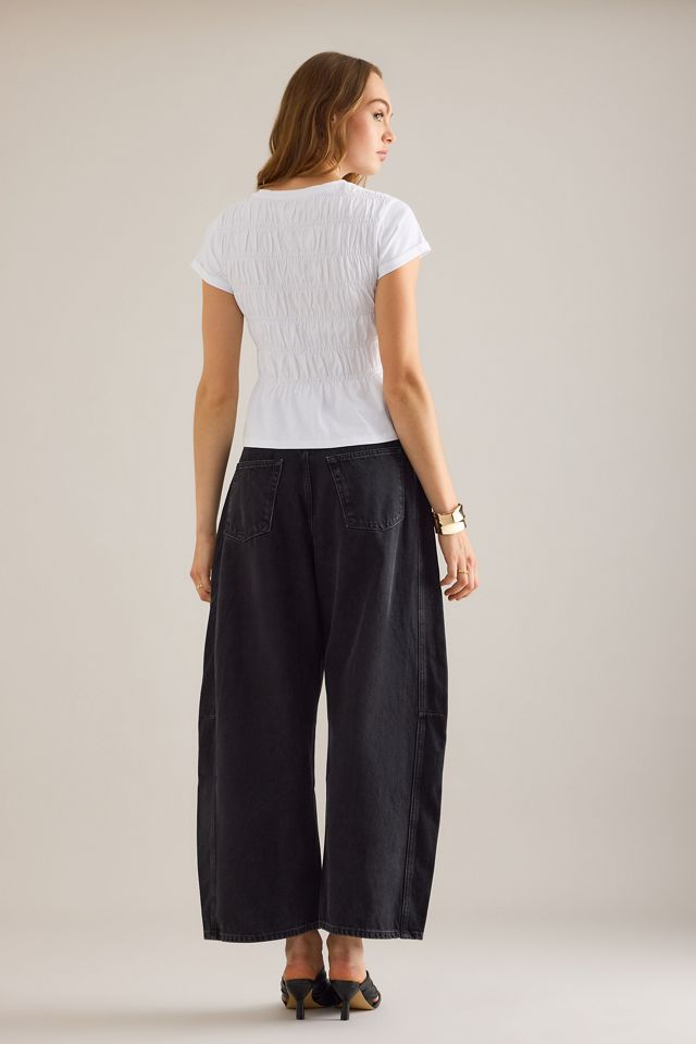 Good American Extreme Barrel Jeans #1