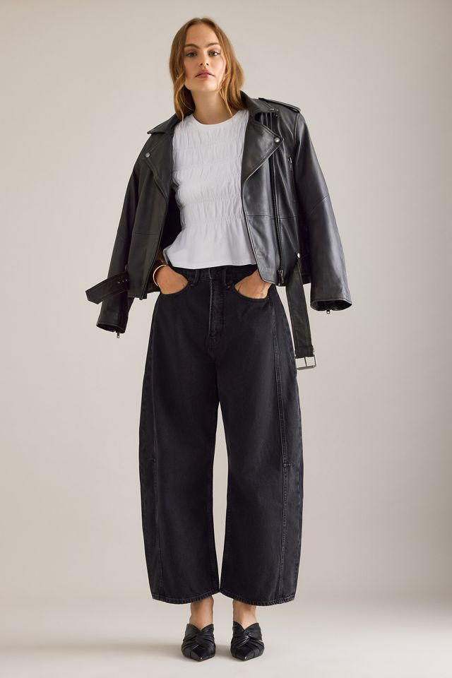 Good American Extreme Barrel Jeans #3