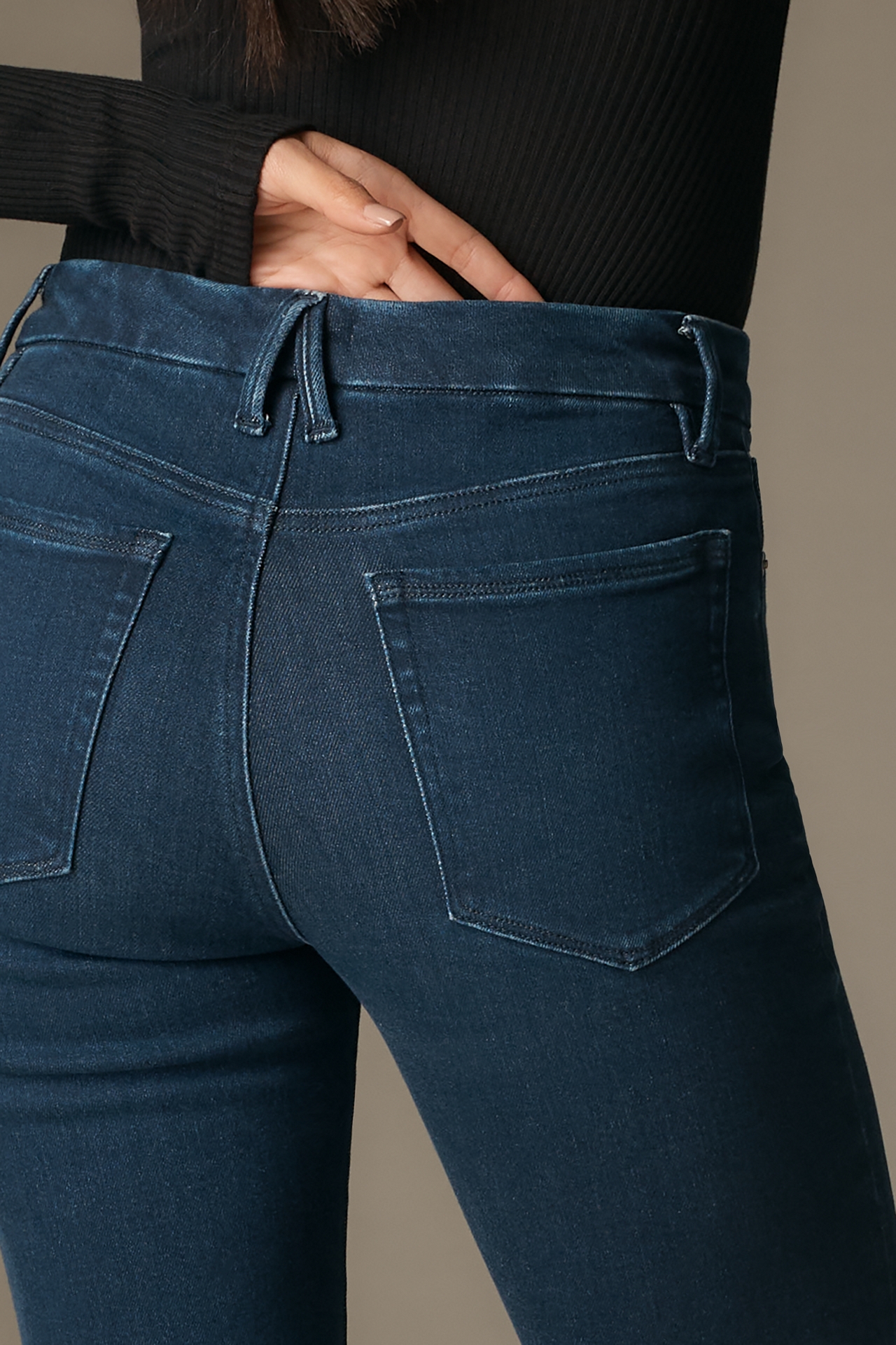 Good American Legs High Rise Flare Jeans