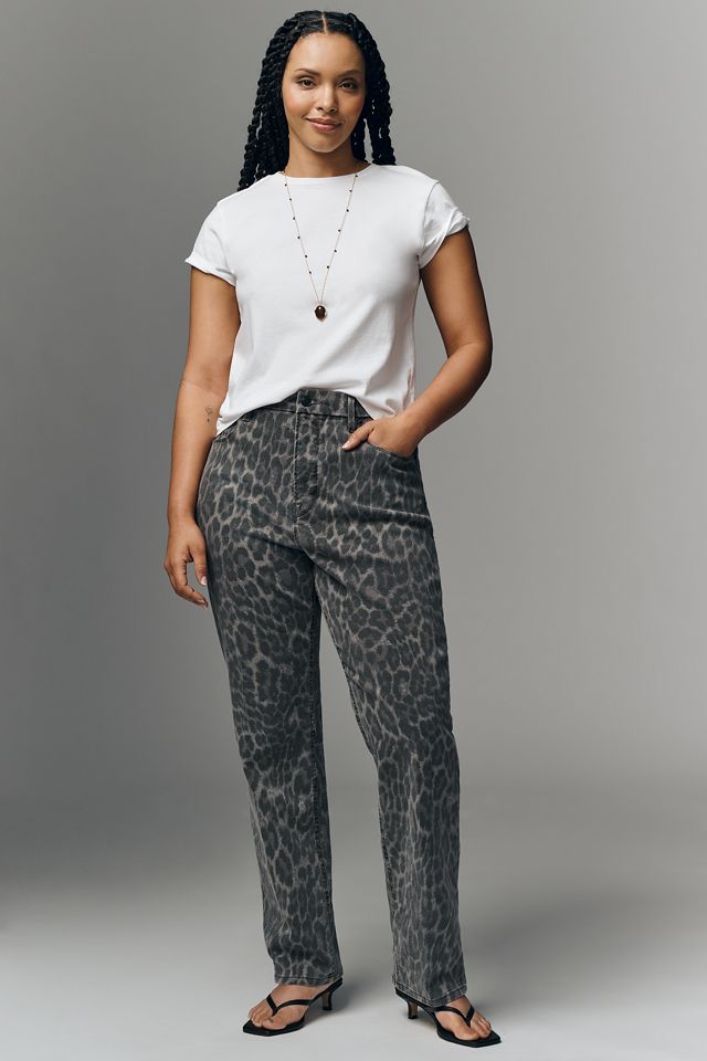 Good American Good Icon Straight-Leg Jeans #4