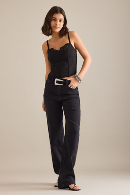 Good American Good True Straight Jeans