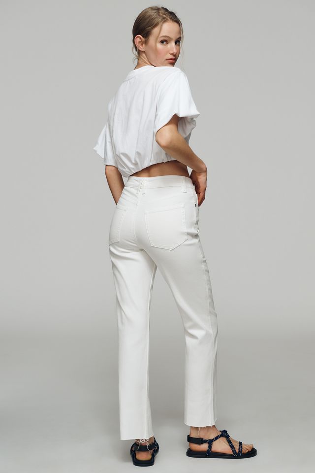 Good American Good True High-Rise Straight-Leg Jeans #3