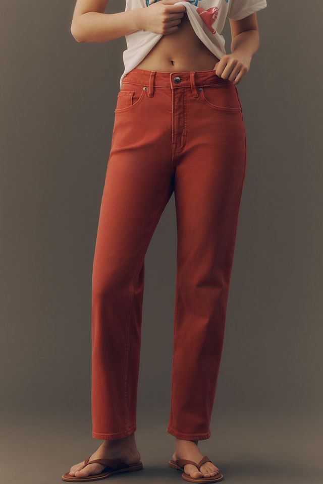 Good American Good Icon Ankle High-Rise Straight-Leg Jeans #1