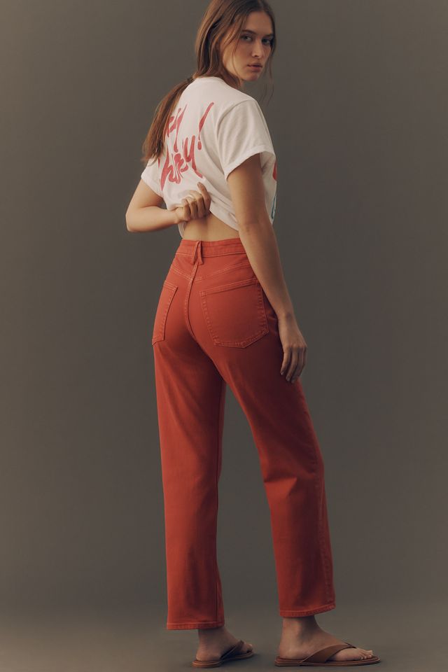 Good American Good Icon Ankle High-Rise Straight-Leg Jeans #3