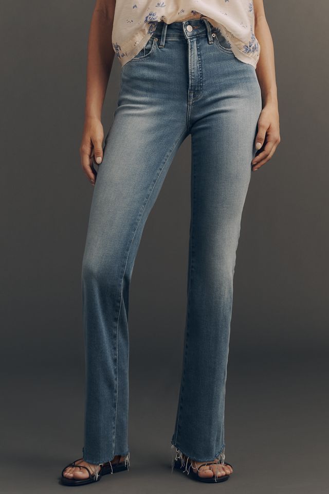 Good American Soft-Tech Good Legs High-Rise Straight-Leg Jeans #2