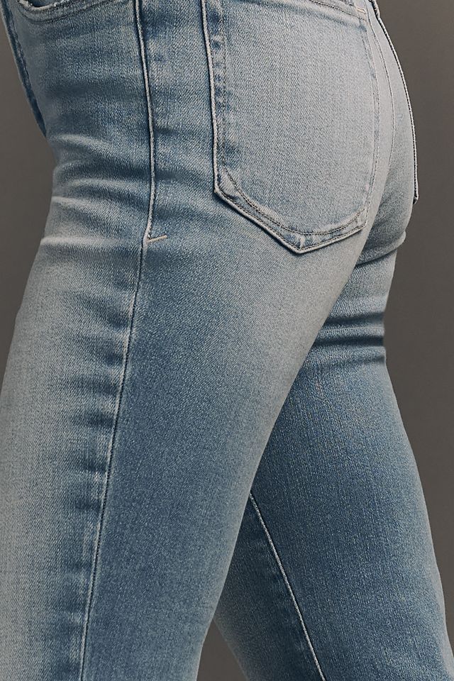 Good American Soft-Tech Good Legs High-Rise Straight-Leg Jeans #3