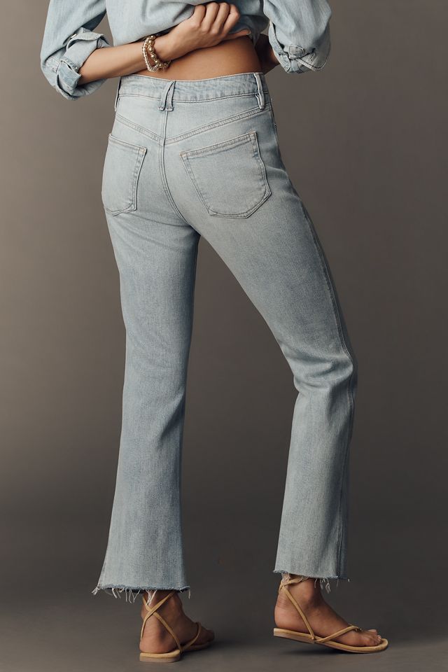 Good American Good Kick High-Rise Flare Jeans #2