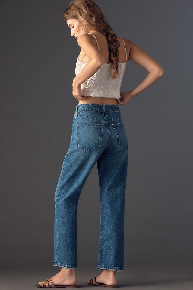 Good American Good Vintage Straight Mid-Rise Straight-Leg Jeans #2