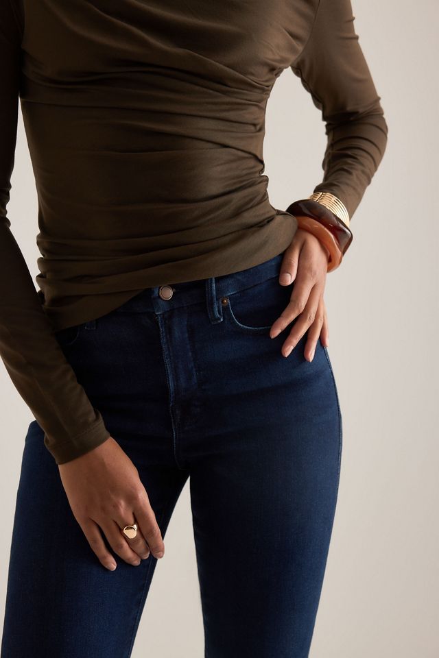 Good American Good Legs Schlagjeans #5