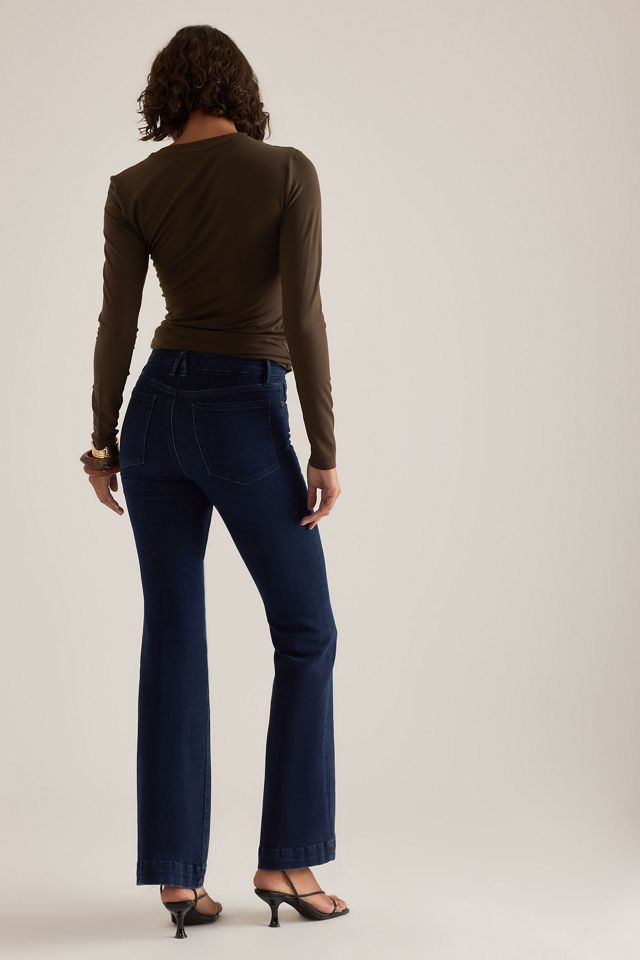 Good American Good Legs Schlagjeans #1