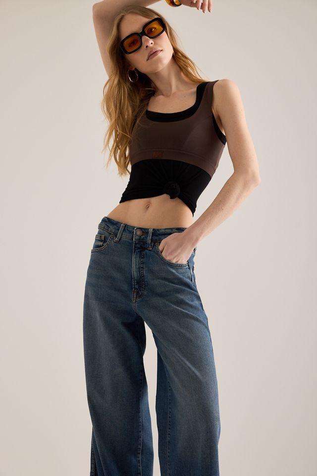 Good American Good Skate Weite-Bein-Jeans #3