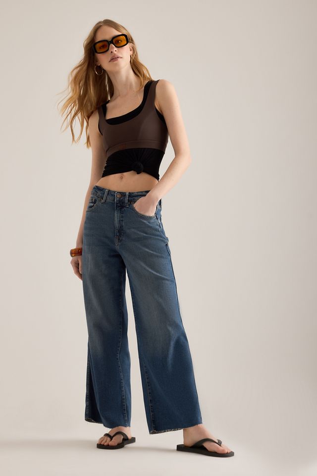 Good American Good Skate Weite-Bein-Jeans #2