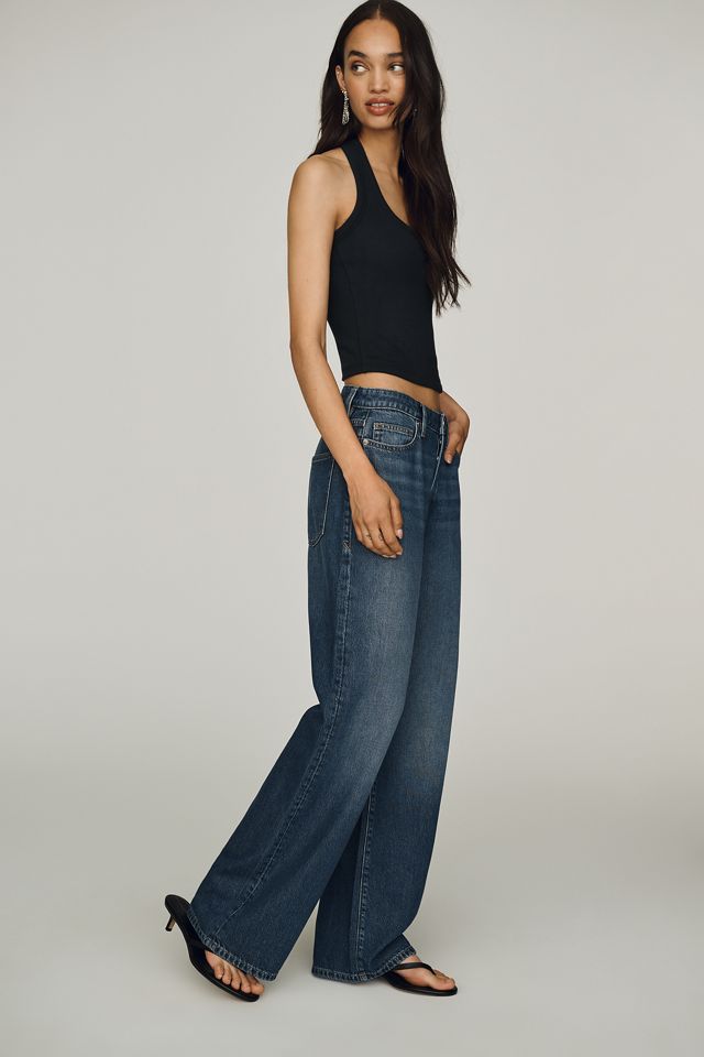 Good American Weightless High-Rise Wide-Leg Jeans #2
