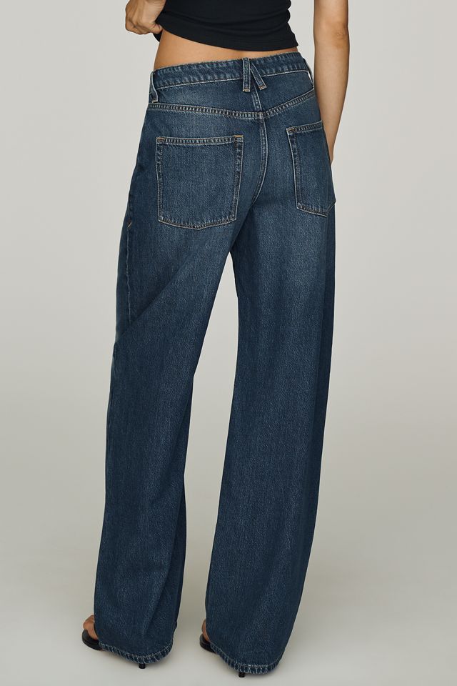 Good American Weightless High-Rise Wide-Leg Jeans #3