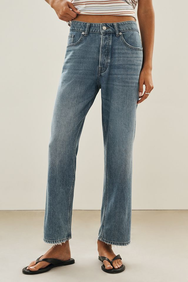 Good American Weightless Mid-Rise Relaxed Jeans #1
