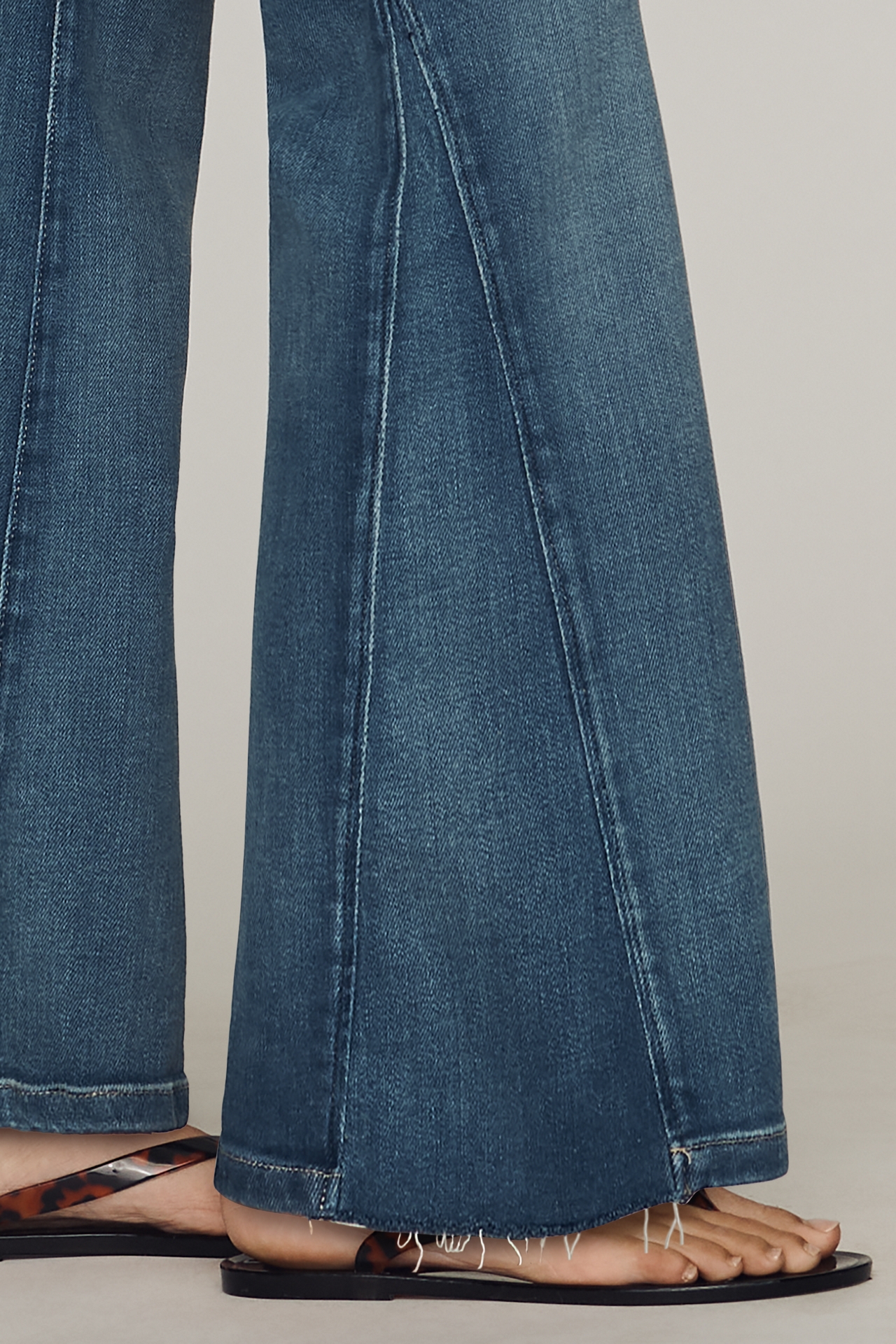 Good American Soft Tech High-Rise Bootleg Jeans