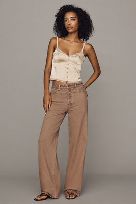 Good American Vintage High-Rise Wide-Leg Jeans | Anthropologie