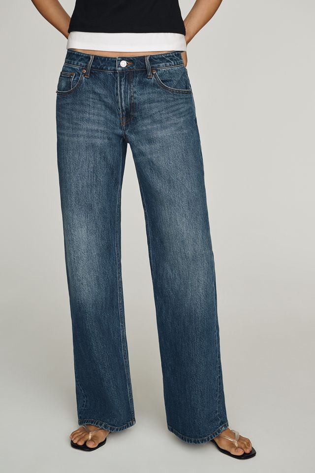 Good American Low Loose Low-Rise Wide-Leg Jeans #2