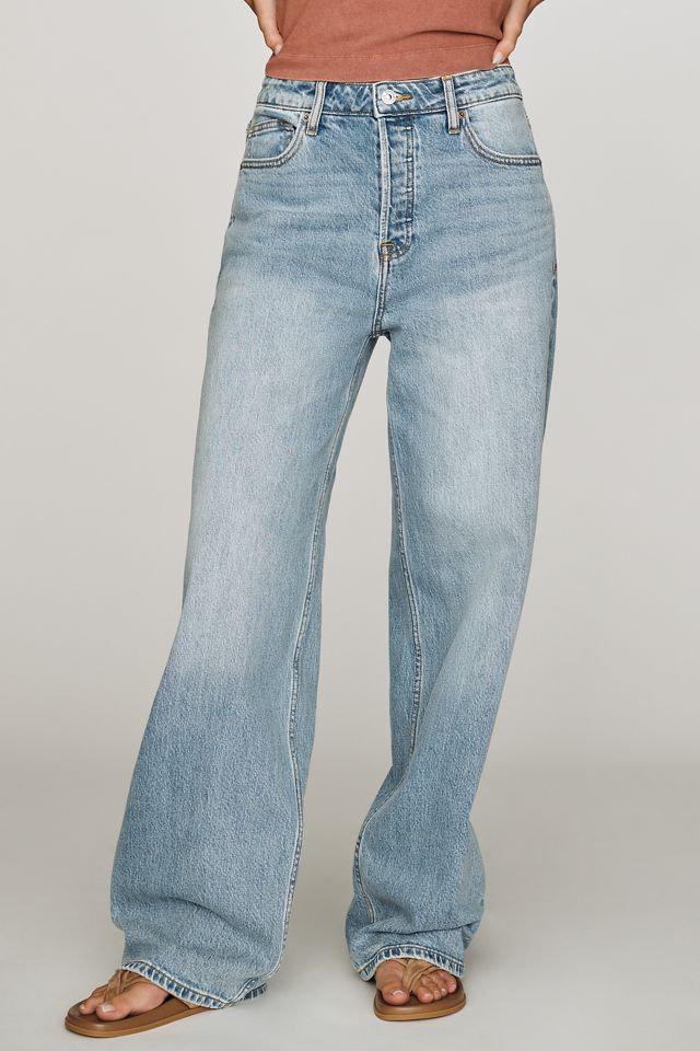 Good American Vintage High-Rise Wide-Leg Jeans #1
