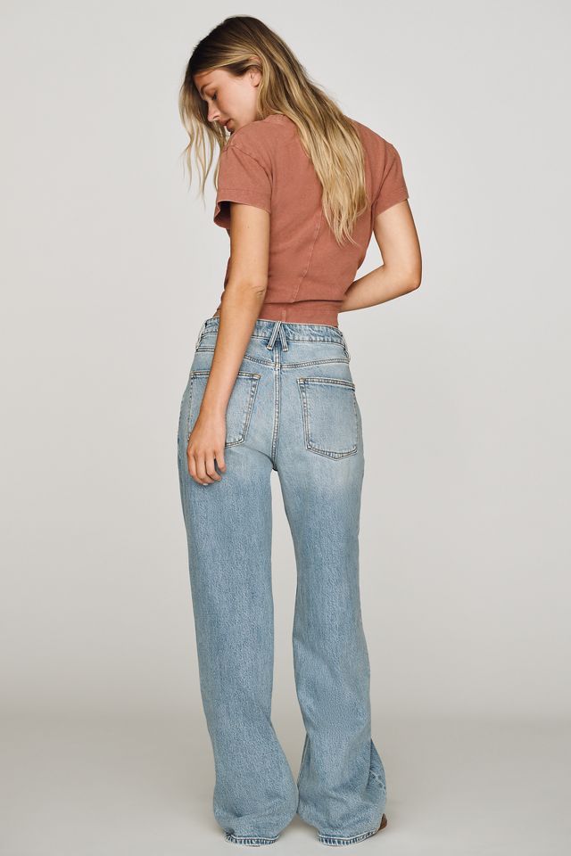 Good American Vintage High-Rise Wide-Leg Jeans #3