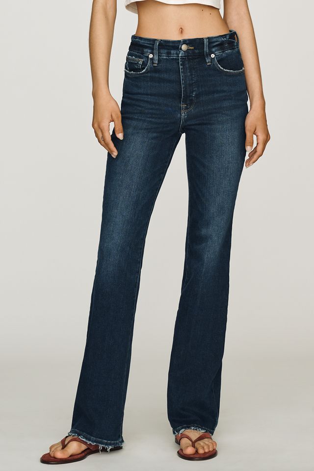 Good American Soft Tech Good Classic High-Rise Bootcut Jeans #2
