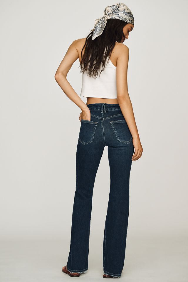 Good American Soft Tech Good Classic High-Rise Bootcut Jeans #3