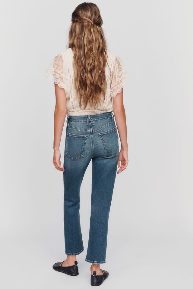 Good American Mid-Rise Straight-Leg Jeans #2