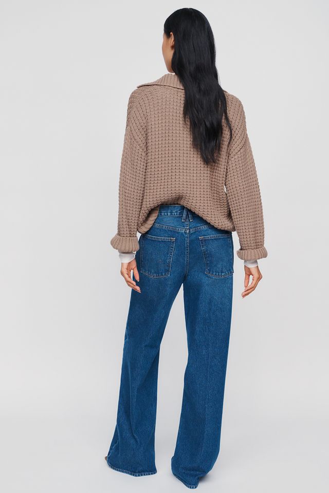 Good American Vintage Low-Rise Wide-Leg Jeans #3