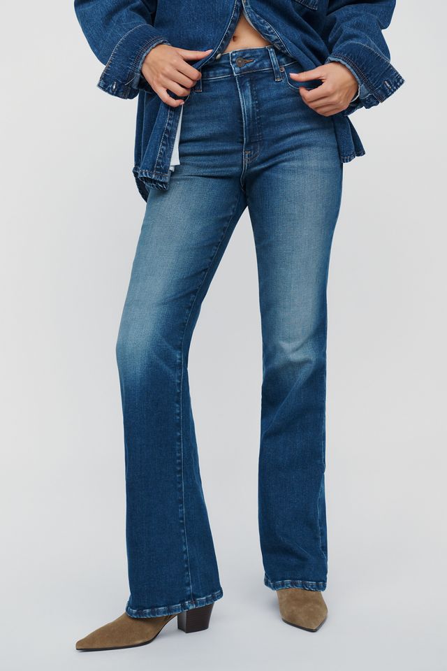 Good American Soft Tech Good Classic High Rise Bootcut Jeans #1
