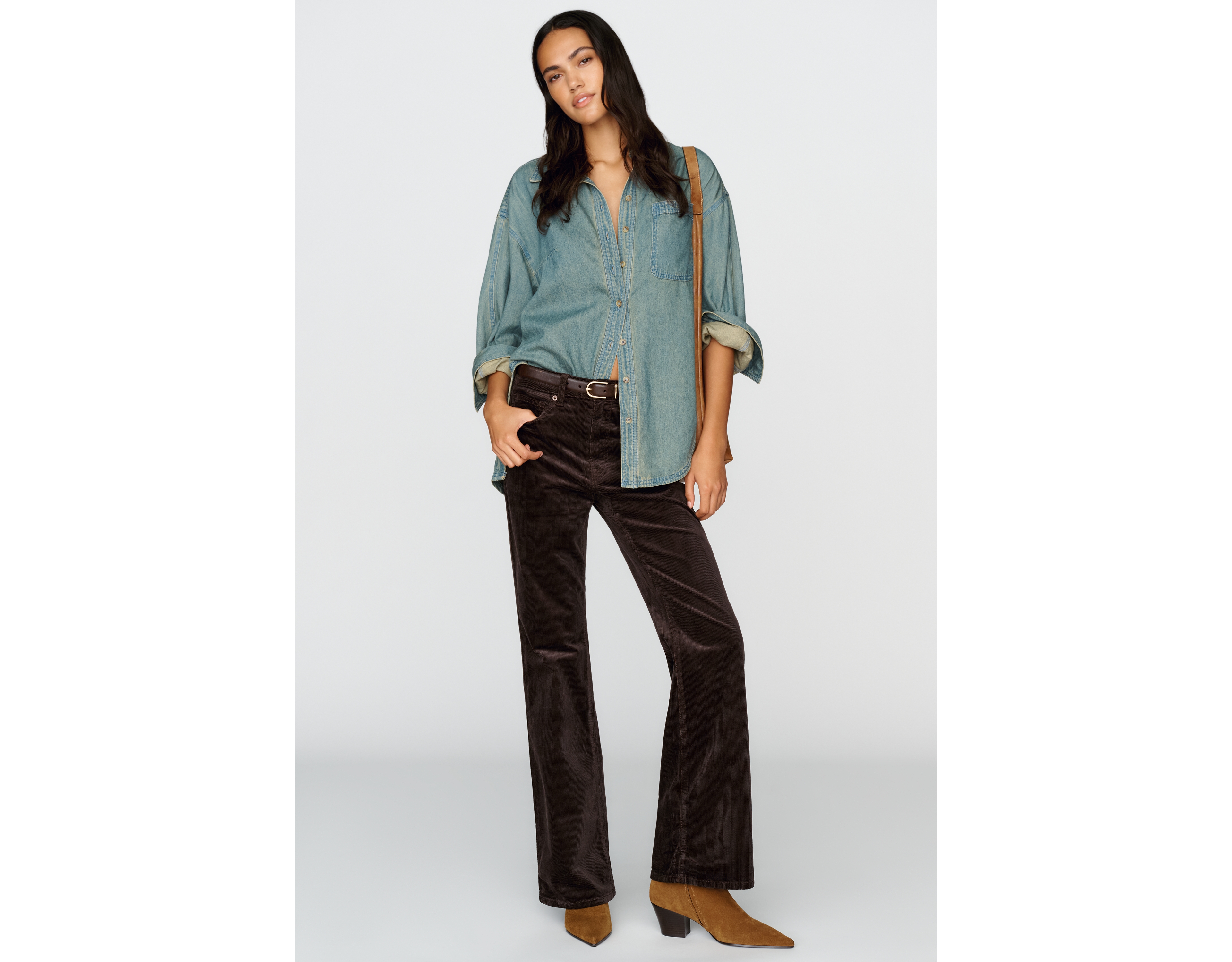 Good American Classic High Rise Bootcut Jeans