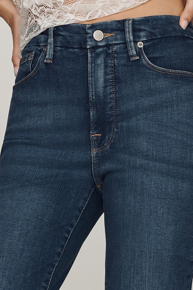 Good American Good Legs Mid Rise Straight Leg Jeans #1